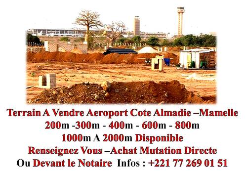 L`Immobilier Au Senegal,Informez Vous Au +221 77 269 01 51