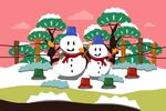 Snowmen and Buckets escape - Ninjamotion