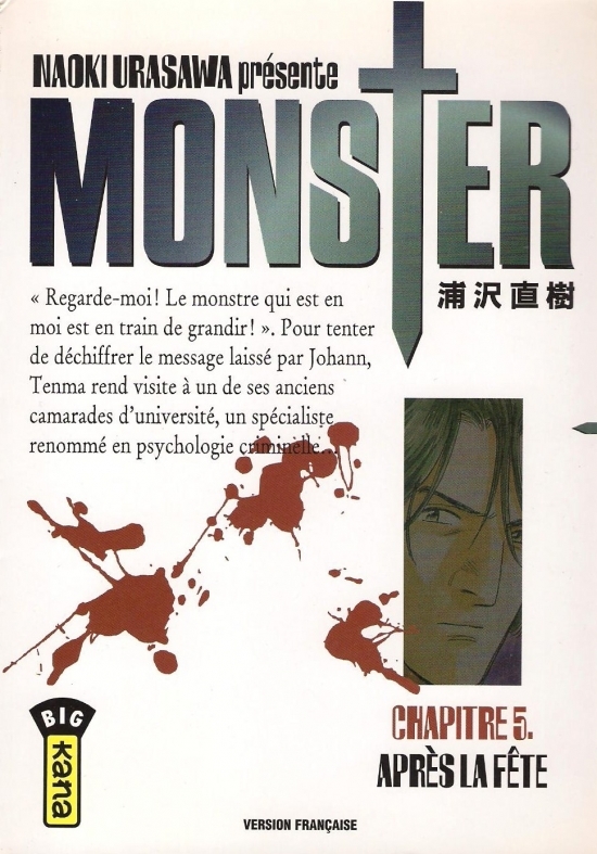 Monster : Résumés des tomes (5 à 8) - Kawaguchi, Urasawa et Taniguchi