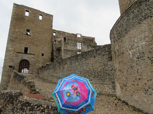 Parapluies dans la Loire