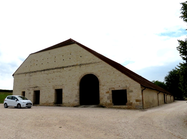 La grange cistercienne de Beaumont a fait l'admiration des visiteurs....