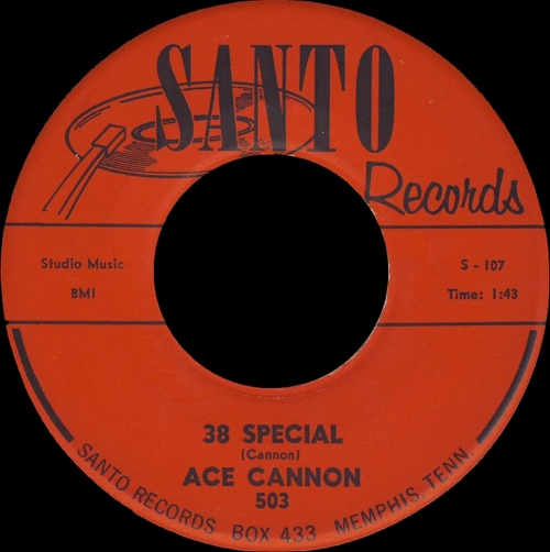Ace Cannon His Alto Sax : Album " ''Tuff'' Sax " Hi Records SHL 32007 [ US ]
