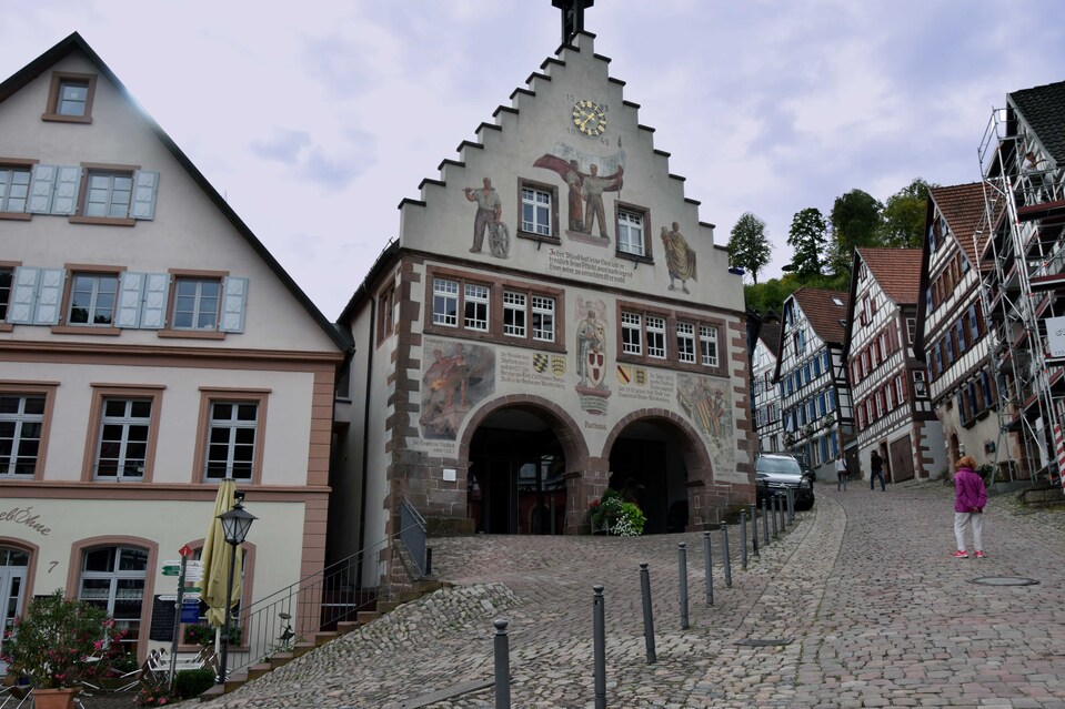 J37 - Forêt Noire - Schiltach - Le Rathaus