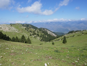 Vers la Cerdagne, il fait très beau