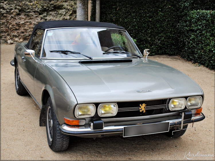 Photo 504 cabriolet Pininfarina (voiture-collection)