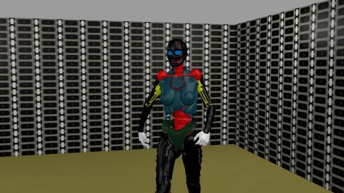 La seconde tuile mappé 20 fois sur un plan.