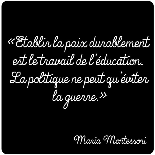 Education à la paix