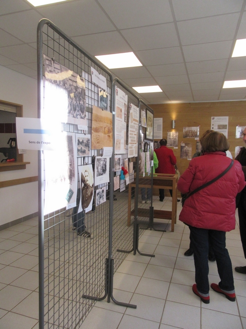 Une intéressante exposition sur la Grande Guerre a été visible à Chaumont le Bois dimanche 11 novembre et lundi 12 novembre