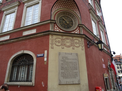 La Place du Marçé à Varsovie en Pologne (photos)