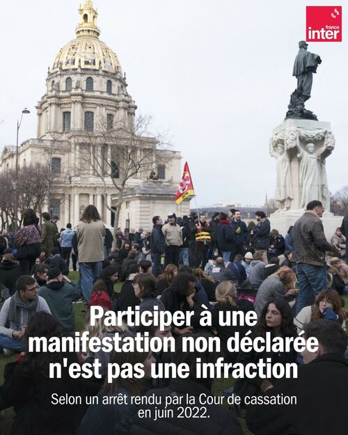 Les manifestations partout en France