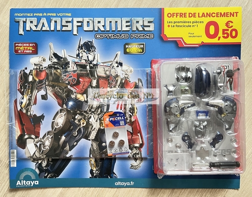 N° 1 Montez votre Transformers Optimus Prime - Lancement