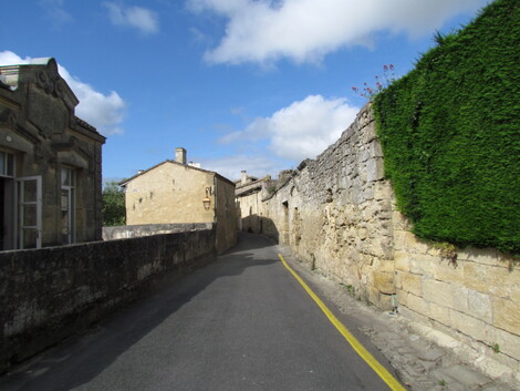 RANDONNEE A SAINT EMILION . 33330 . GIRONDE .