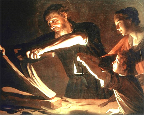 Prière à saint Joseph artisan composée et indulgenciée par Pie XII —  Séminaire Saint Joseph - Diocèse de Bordeaux