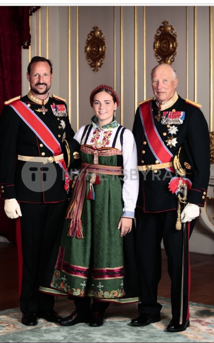 Confirmation  de la princesse héritière Ingrid Alexandra