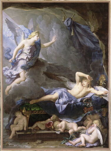 Morphée s'éveillant à l'approche d'Iris - Louvre Collections