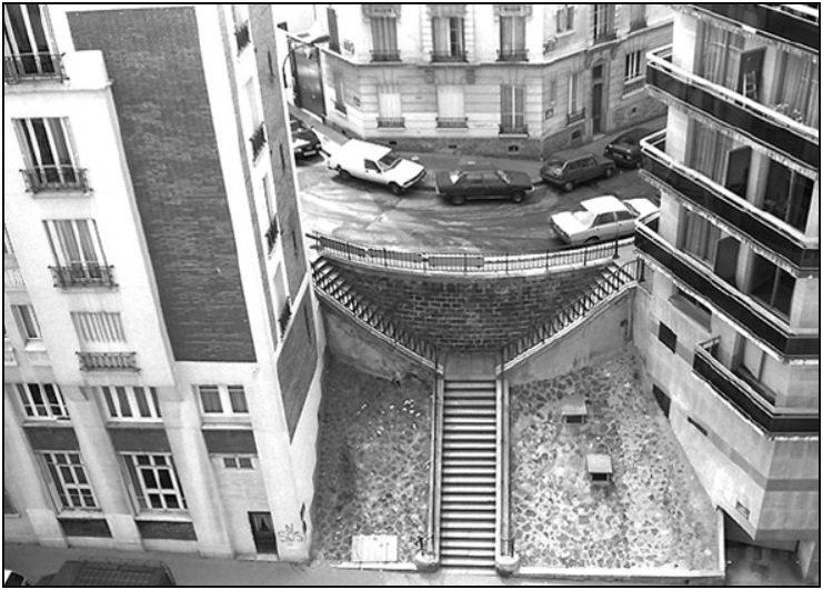Les Escaliers des rues de Paris.