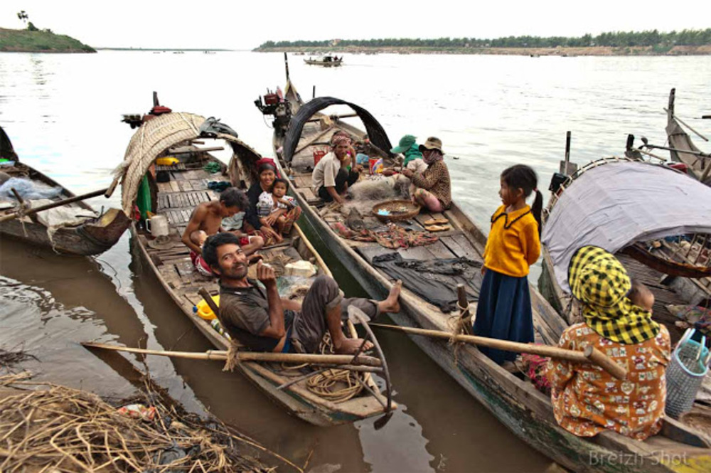 pêcheurs de Kampong Cham