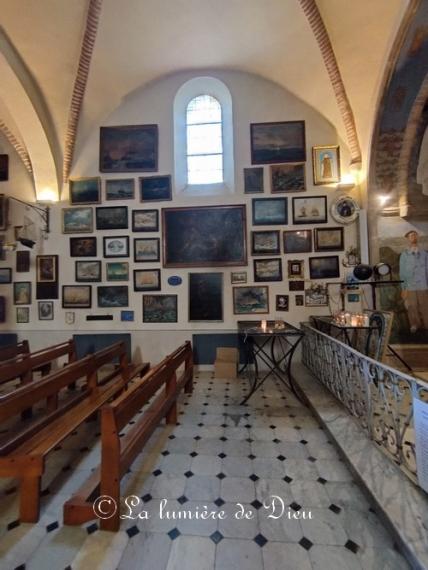 Antibes, la chapelle de la Garoupe