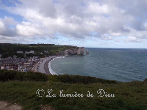 Étretat, la chapelle Notre-Dame de la Garde