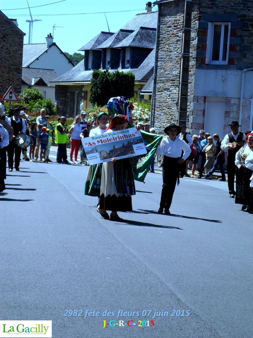 FÊTE DES FLEURS 2015  5/6   LA  GACILLY  MORBIHAN   07/08/2015