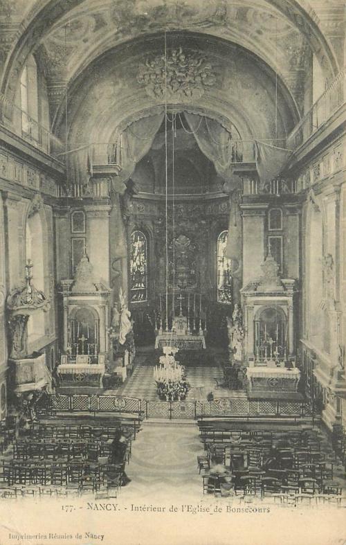 Nancy : église Notre-dame de Bonsecours