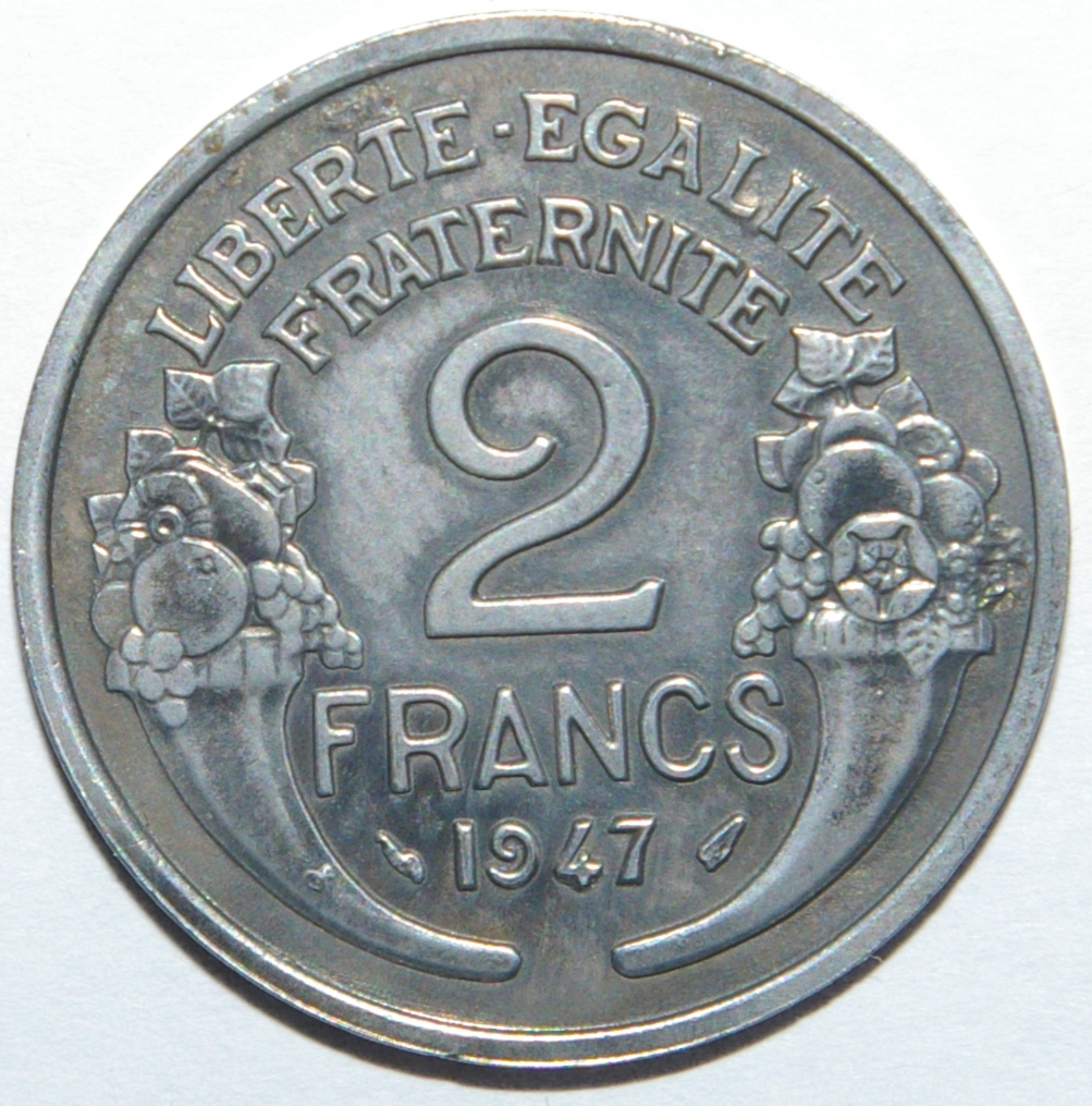 2 francs 1947