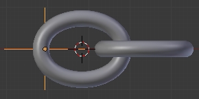 Déplacer l'Empty vers la gauche pour enlacer les 2 maillons