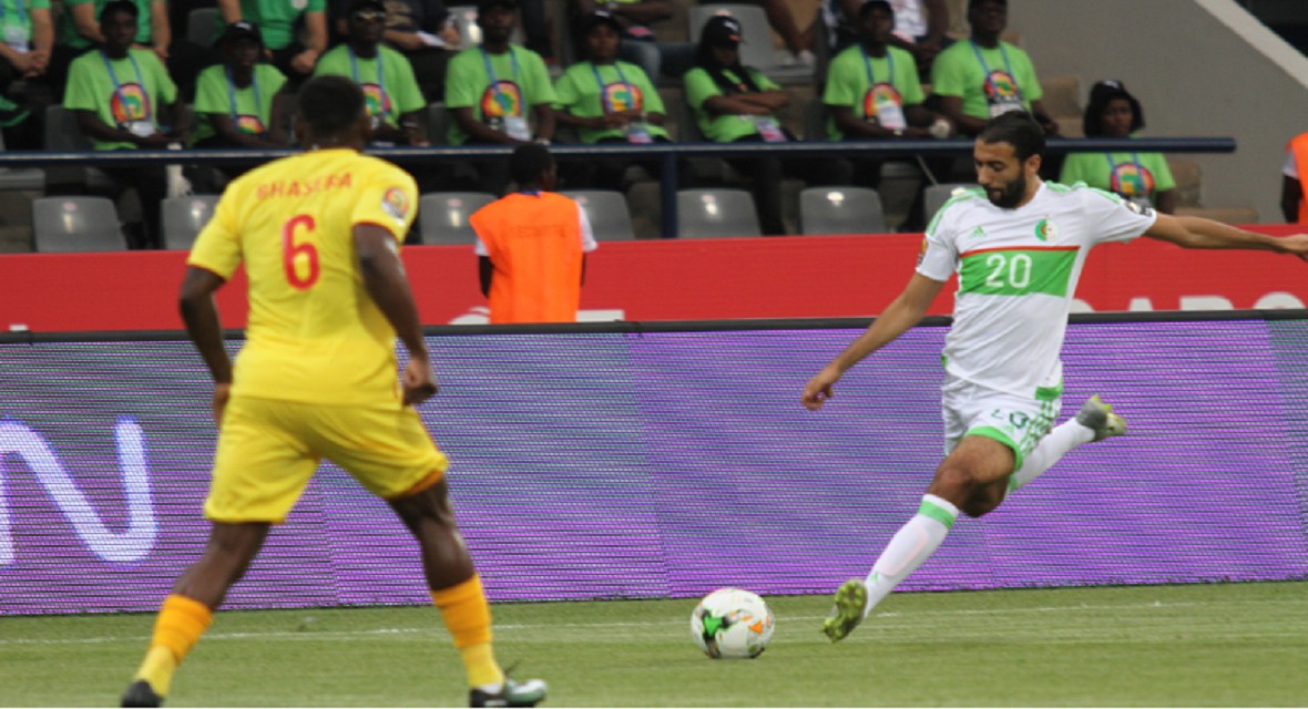 Dimanche 15.1.2017 à Franceville CAN phase de poule EN-Zimbabwe 2-2