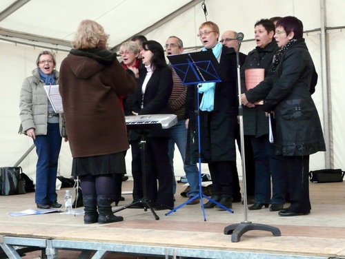 Le P'tit Choeur au Marché de Noël