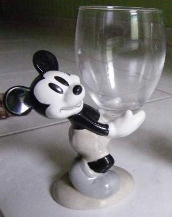 verre pied Mickey