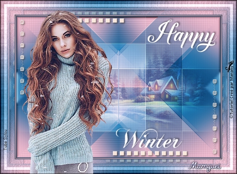 Hiver (Happy Winter2)... tubes de Sylou 6-7