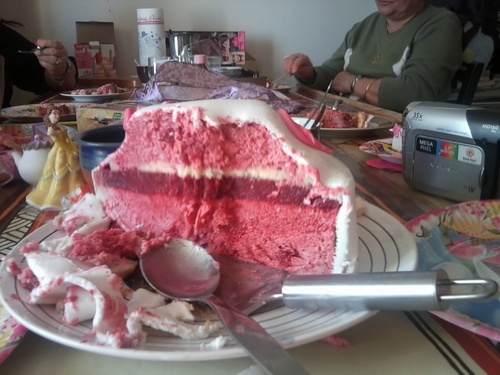 Double Gâteaux mousse de framboise pour anniversaire ...