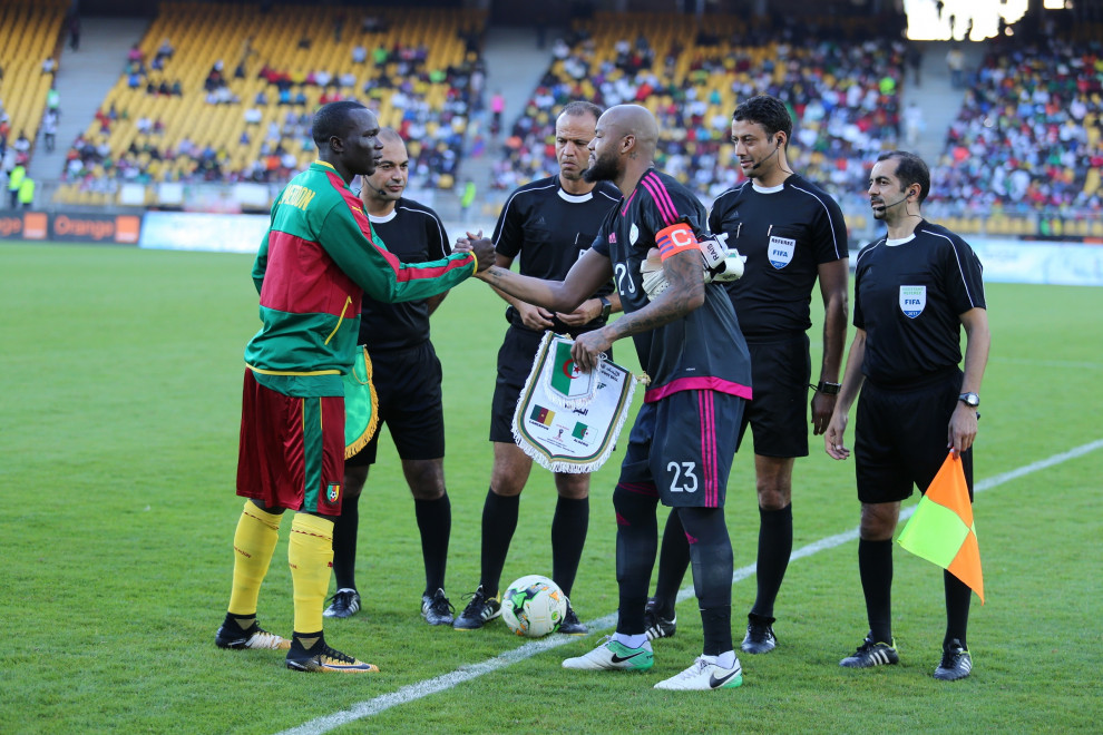 Samedi 7.10.2017 à yaoundé Cameroun-EN 2-0 Elm CM