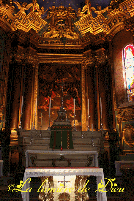 Entrevaux, la cathédale Notre-Dame de l'Assomption