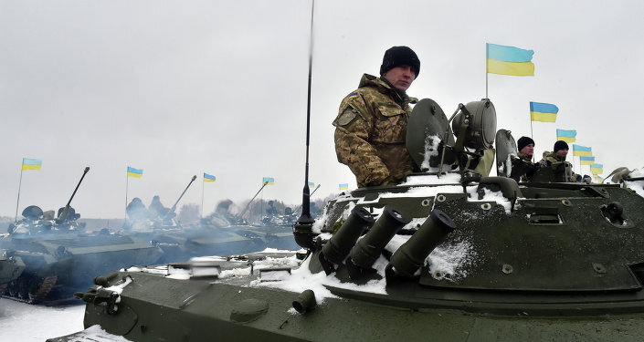 Militaires ukrainiens dans l'est de l'Ukraine