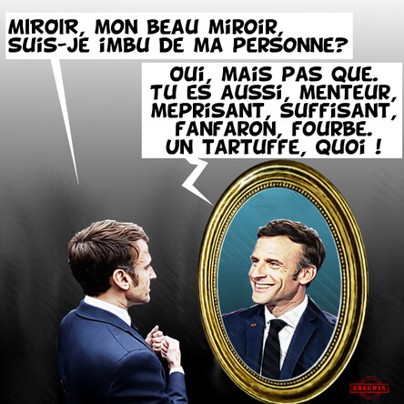 Macron tartuffe