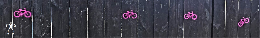 La bicyclette rose