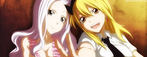 Mirajane et lucy 