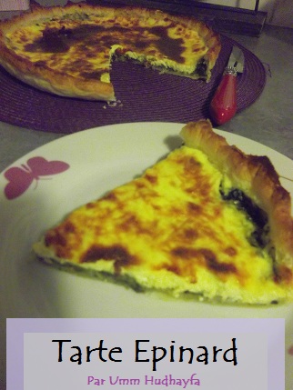 Tarte Epinard