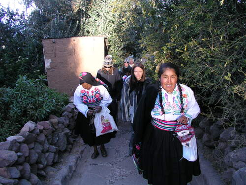 Voyage au Pérou août 2009, de Puno au Lac Titicaca,  île Amantani