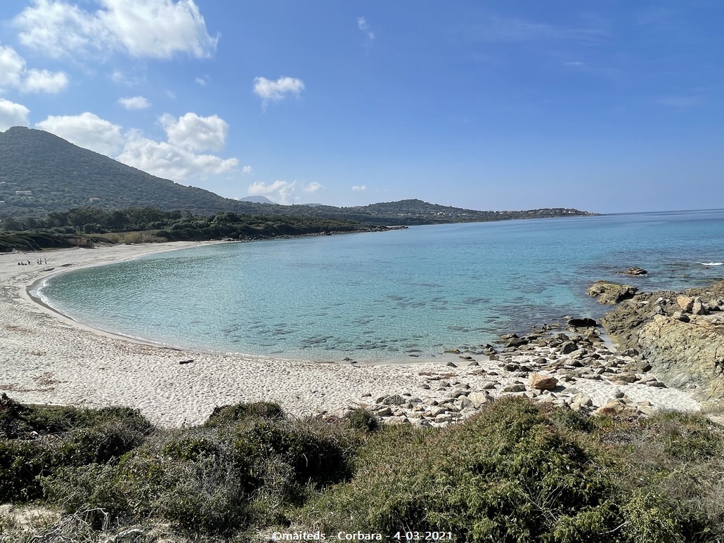 Plage de Bodre (Bodri) - Corbara