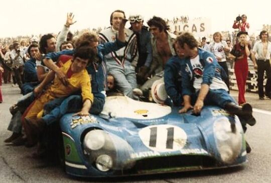 Gérard Larrousse Le Mans 73