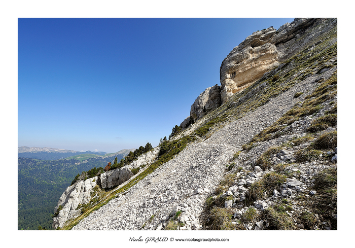 Chamechaude et sommet et sangle de la Chartreuse