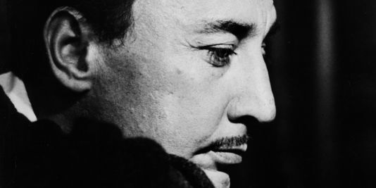 Portrait non daté du romancier Romain Gary.