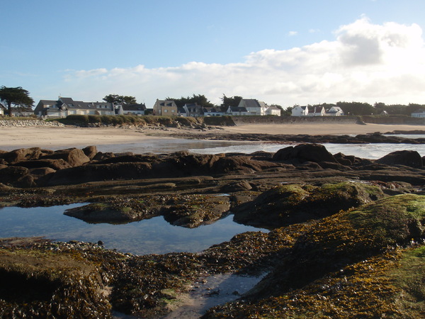 LE PETIT PORT DE LERAT A MAREE BASSE EN HIVER