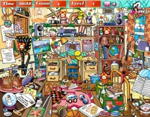 Messy room - Hidden objects