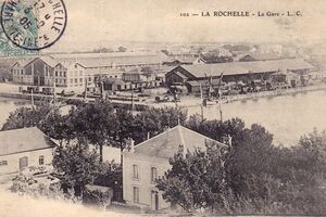 LA ROCHELLE - LA GARE - LC 102 - 1905