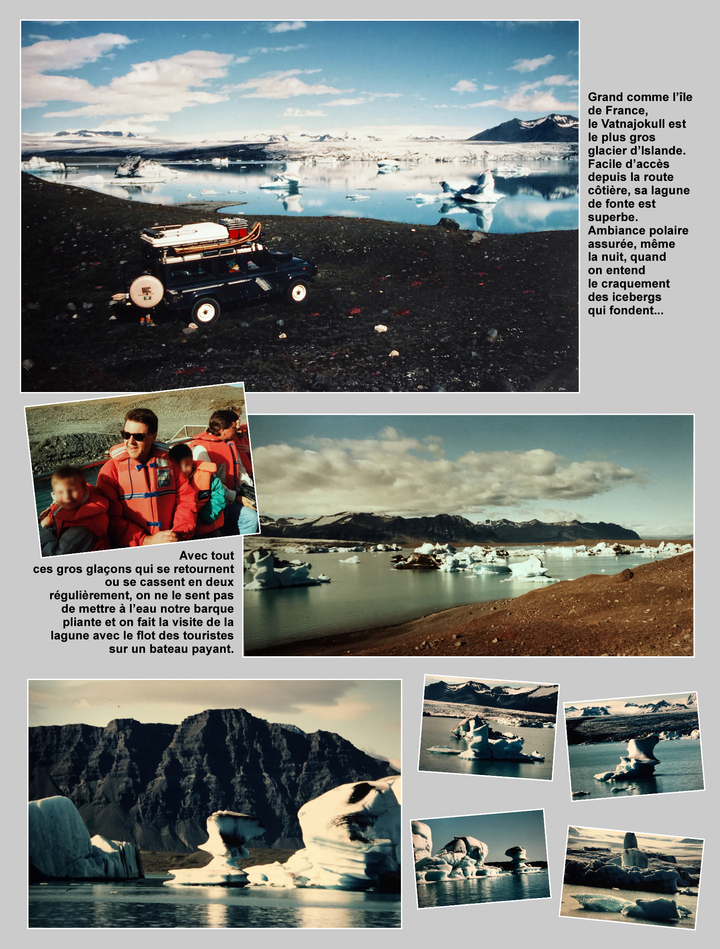 1993 - Islande / 1 : volcans et glaciers à volonté