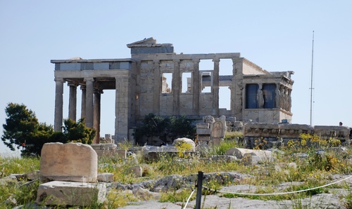 L'Erechthéion à l'Acropole d'ATHENES