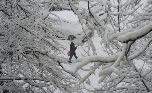 Russie neige du lundi 4 février 2013 photos